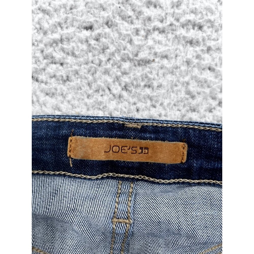 Women's Joe's Jeans Dark Wash Mid Rise Skinny Cotton Blend Denim Size 31 - Picture 7 of 10